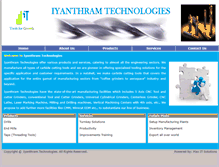 Tablet Screenshot of iyanthramtechnologies.com